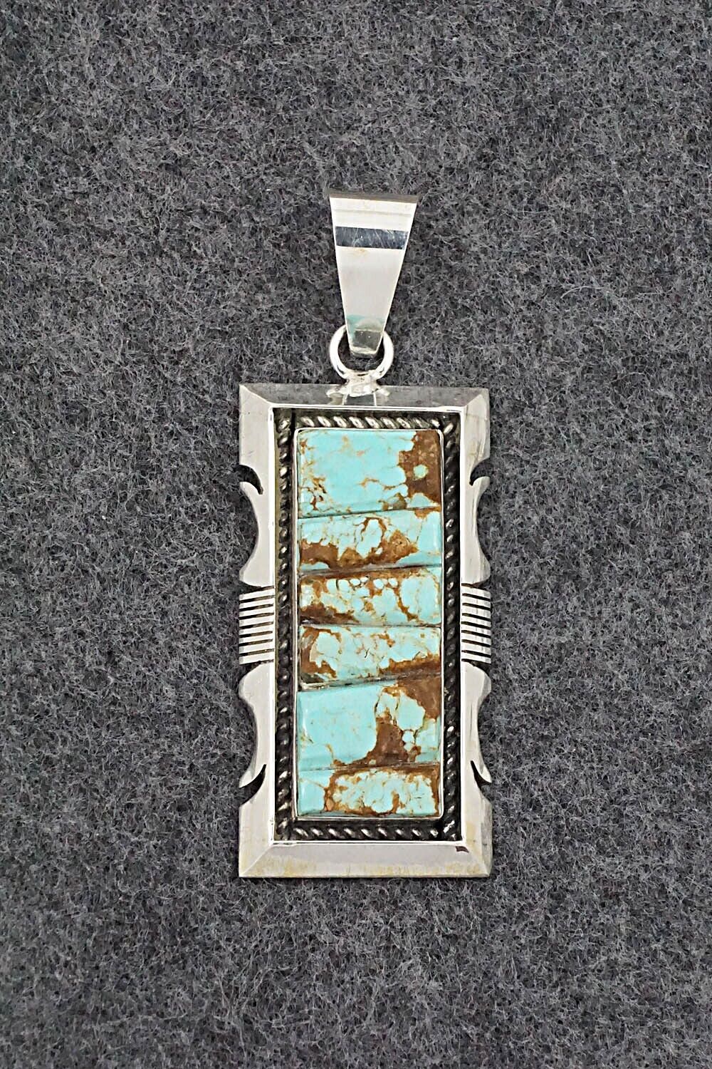 Turquoise & Sterling Silver Pendant - Steve Francisco