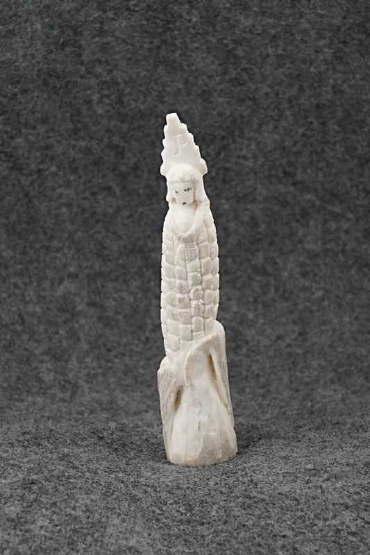 Corn Maiden Zuni Fetish Carving - Lewis Malie