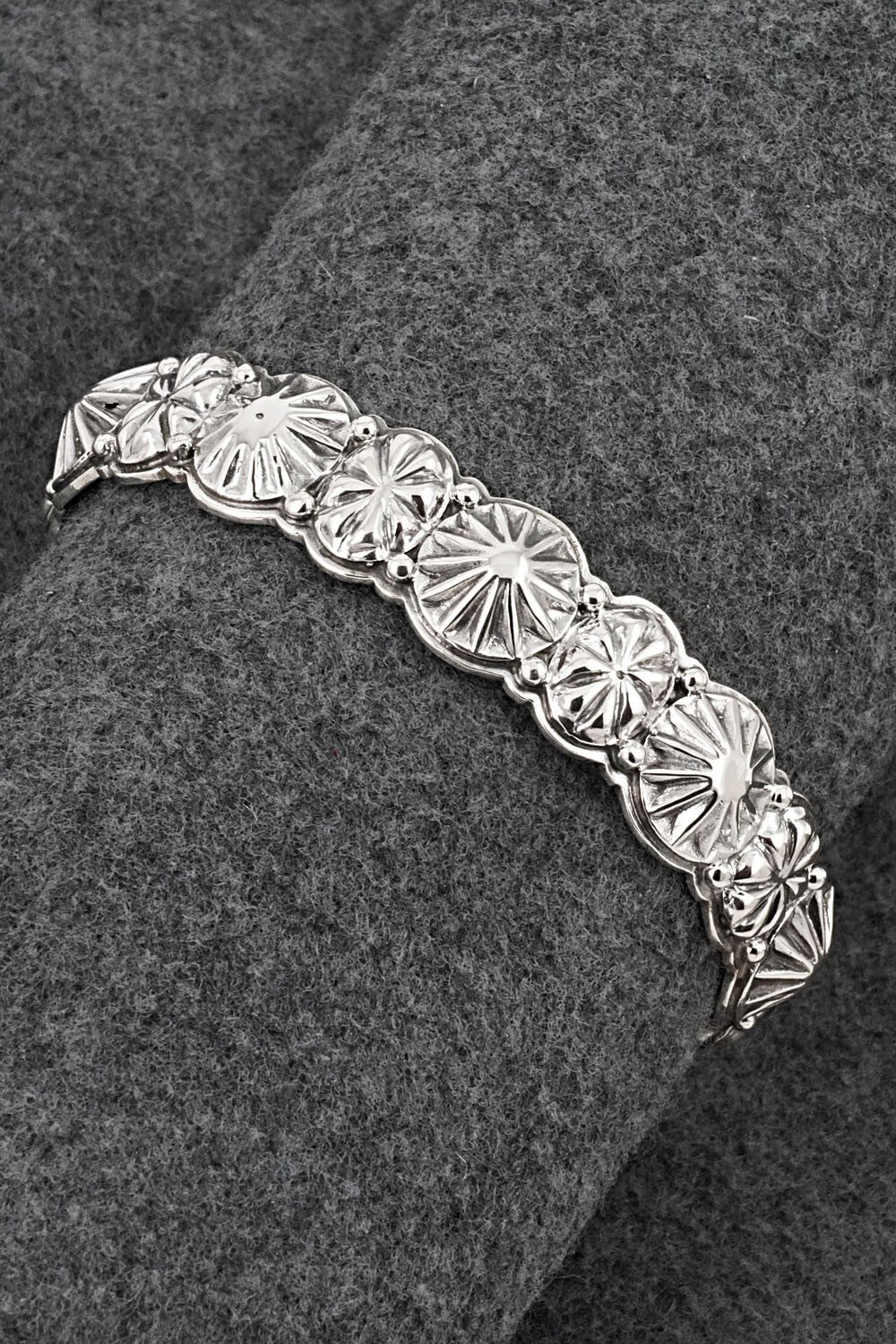 Sterling Silver Bracelet - Thomas Yazzie