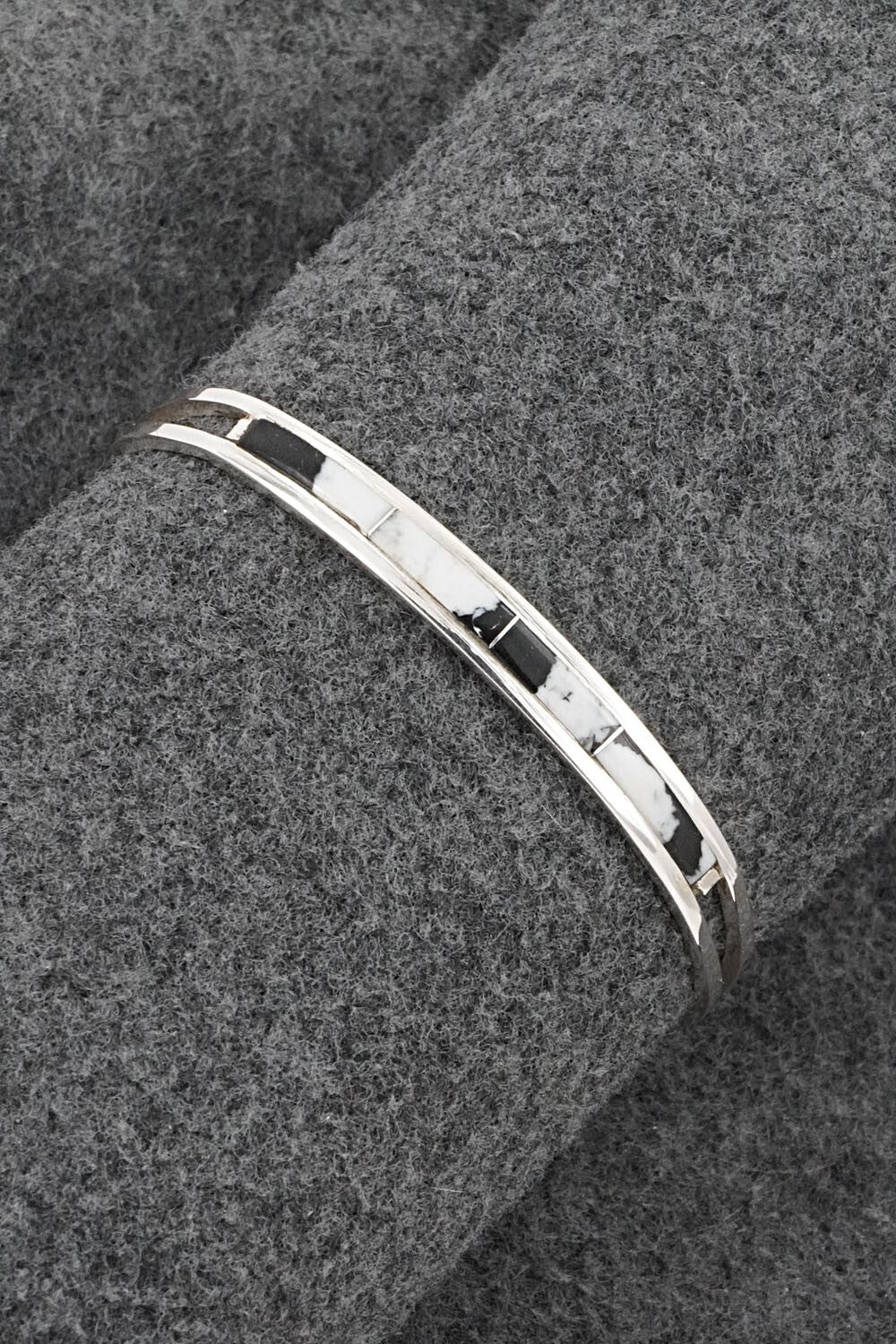 White Buffalo & Sterling Silver Bracelet - Jamie Johnson