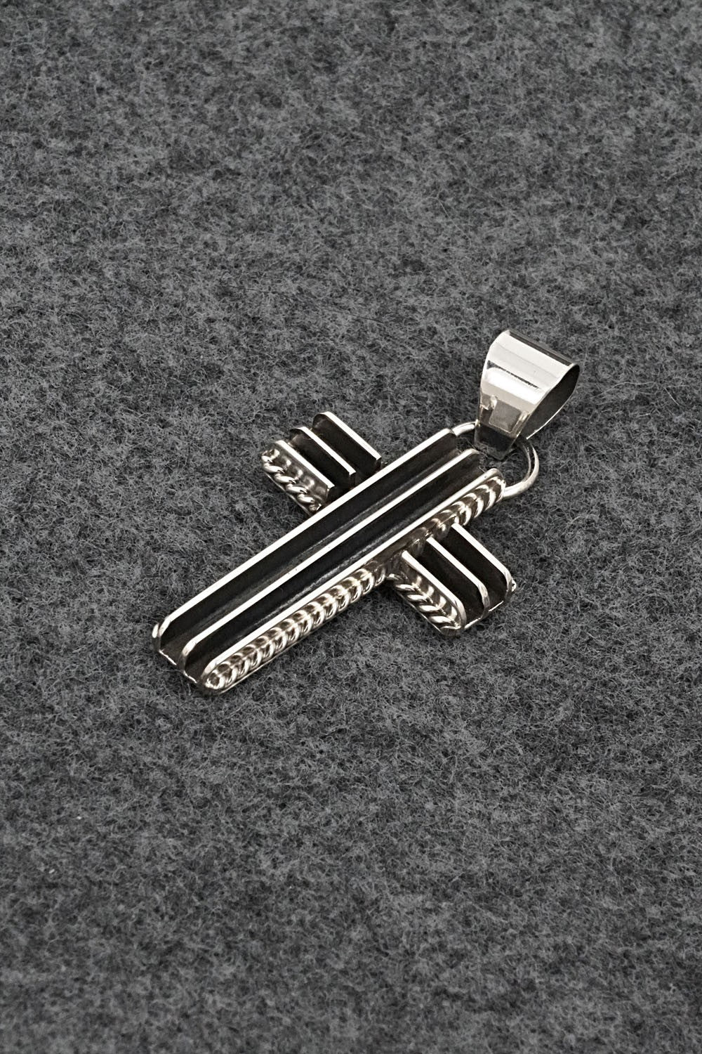 Sterling Silver Pendant - Darrell Yazzie