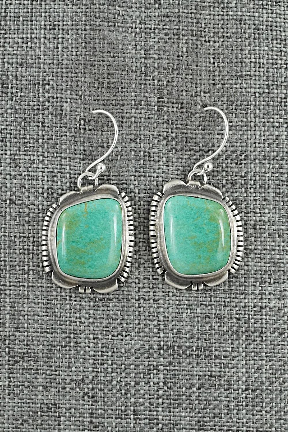 Turquoise & Sterling Silver Earrings - Thomas Francisco