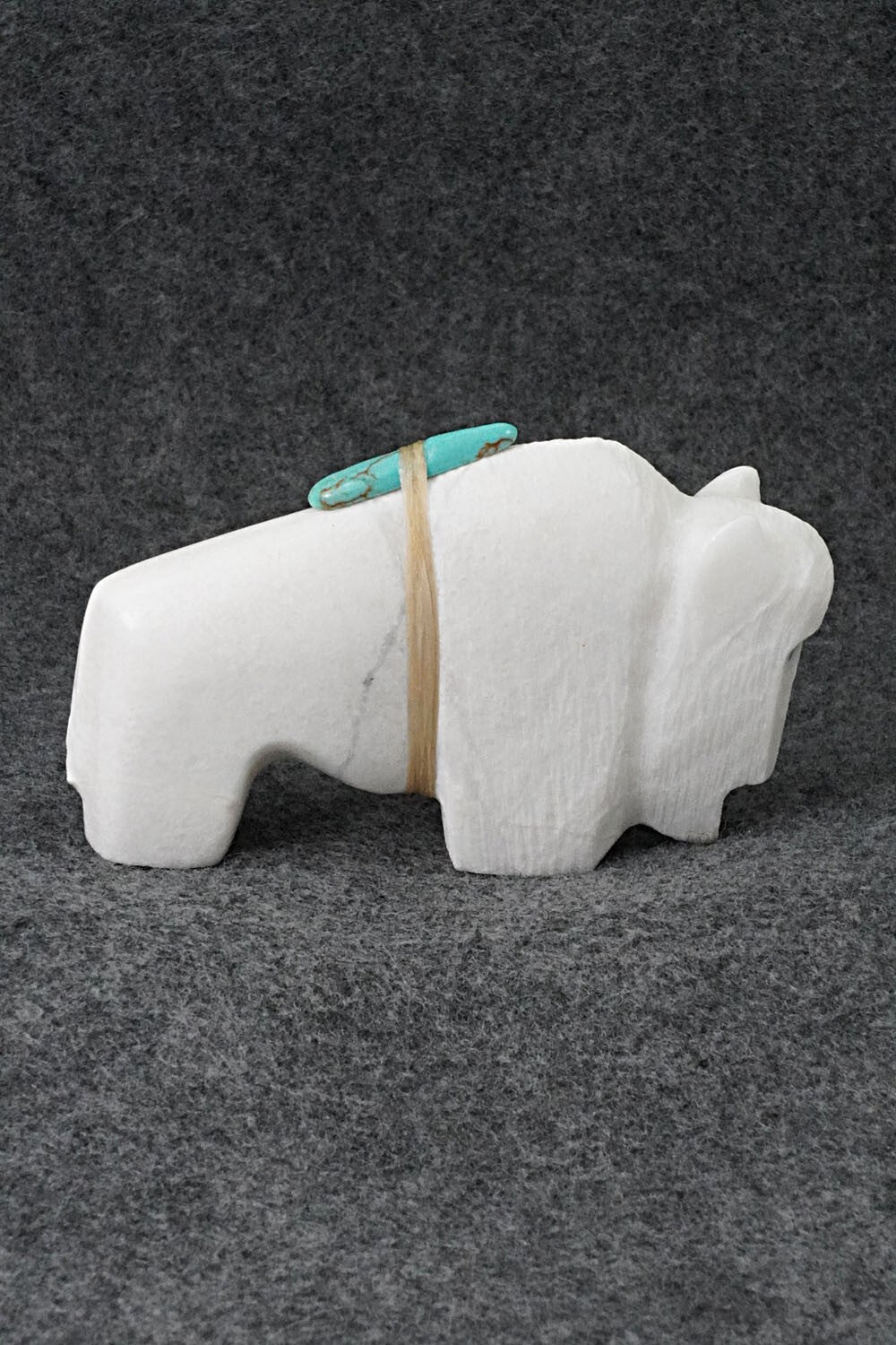 Buffalo Zuni Fetish Carving - Herbert Halate