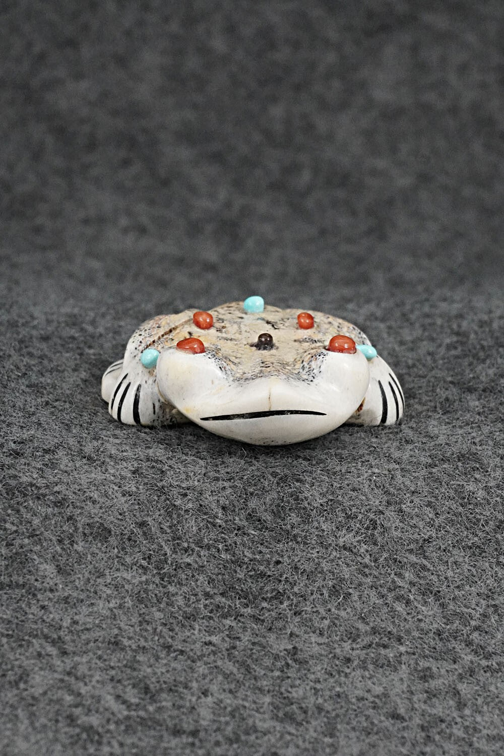 Frog Zuni Fetish Carving - Claudia Peina