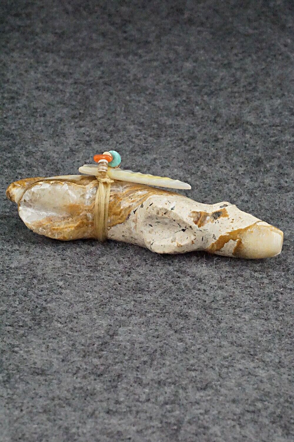 Mountain Lion Zuni Fetish Carving - Peter Gasper