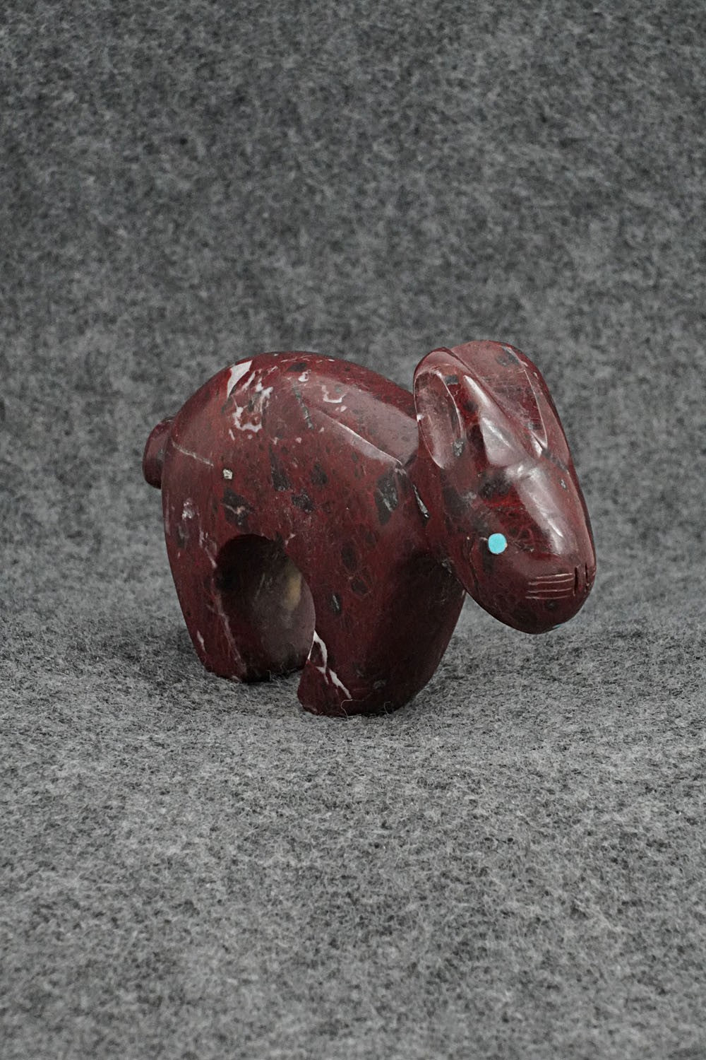 Rabbit Zuni Fetish Carving - Kenric Laiwakete