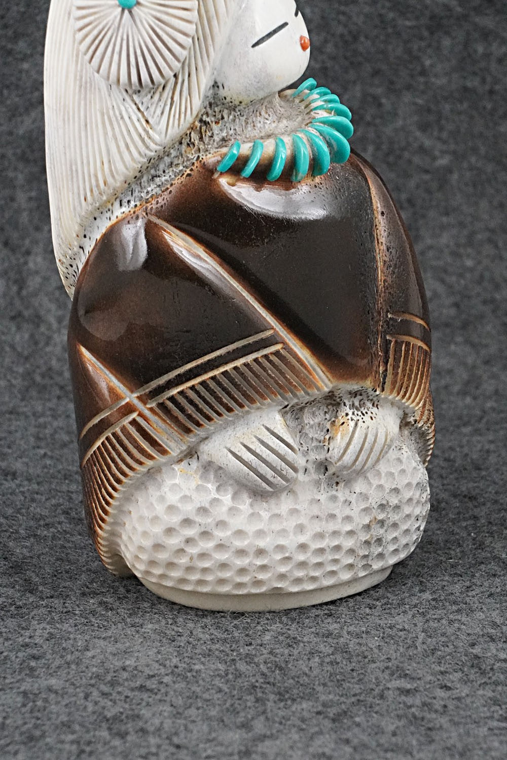 Corn Maiden Zuni Fetish Carving - Claudia Peina