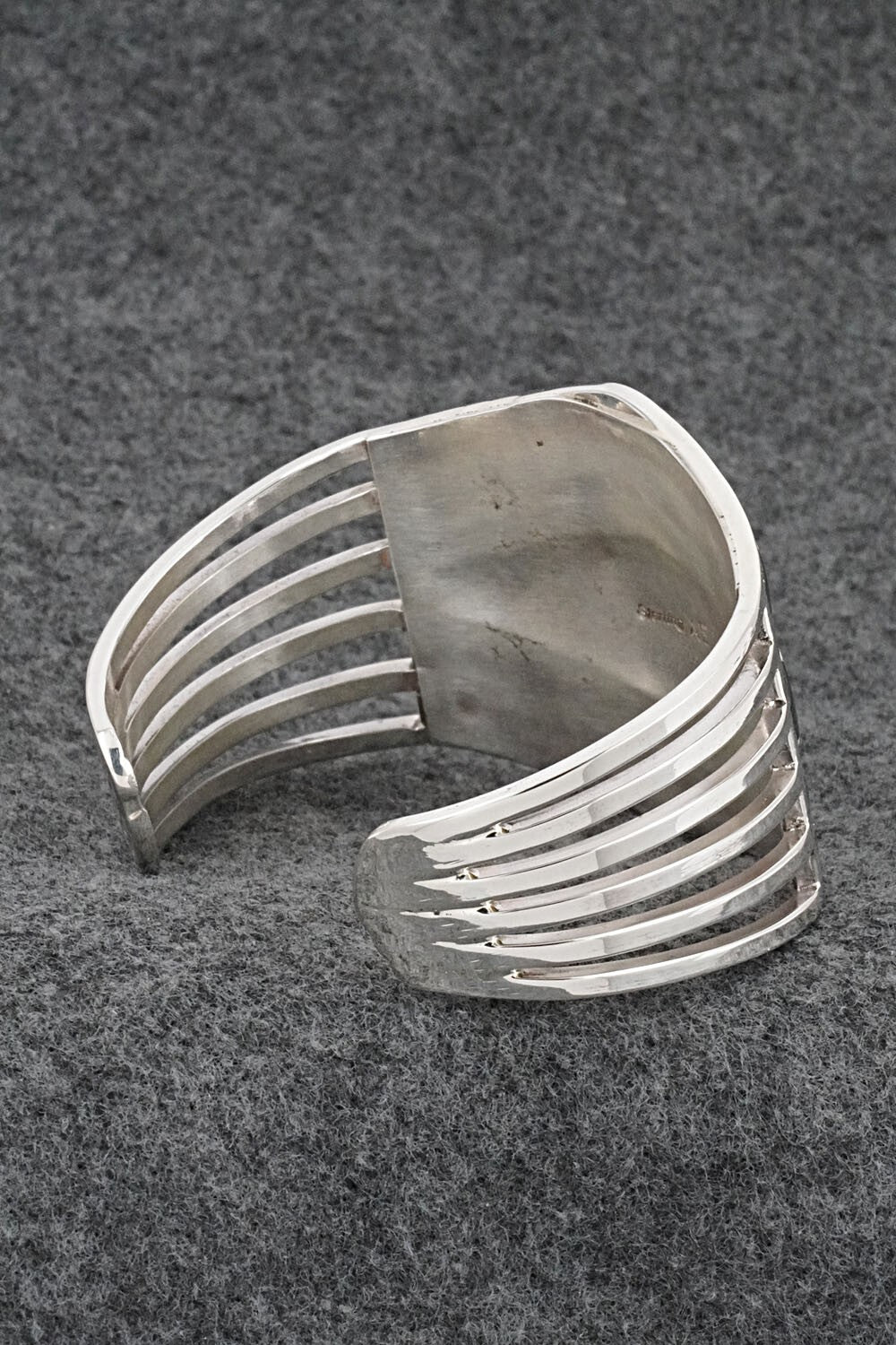 White Buffalo & Sterling Silver Bracelet - Andrew Enrico