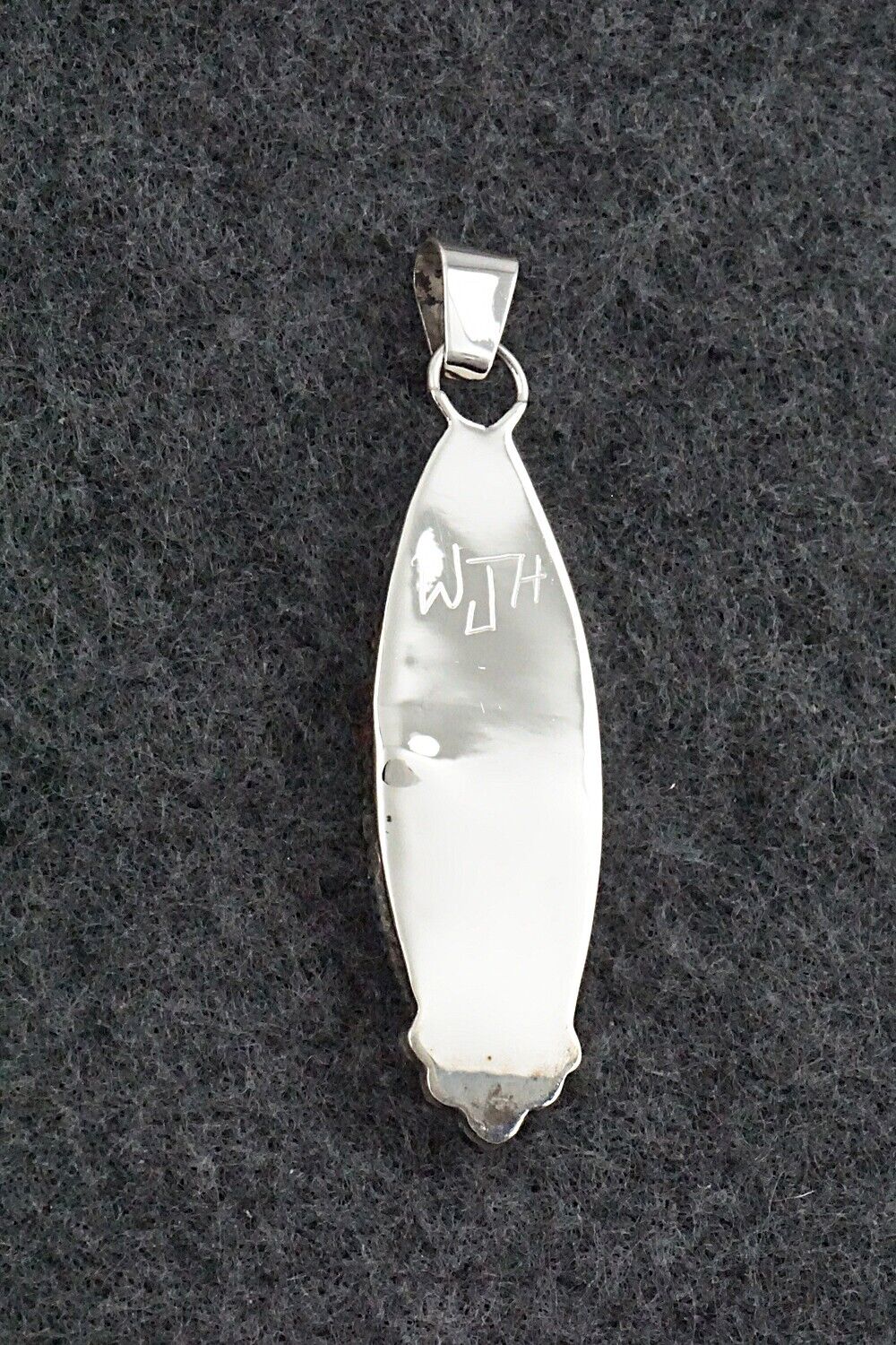 Multi-Stone & Sterling Silver Inlay Pendant - Wayne Haloo