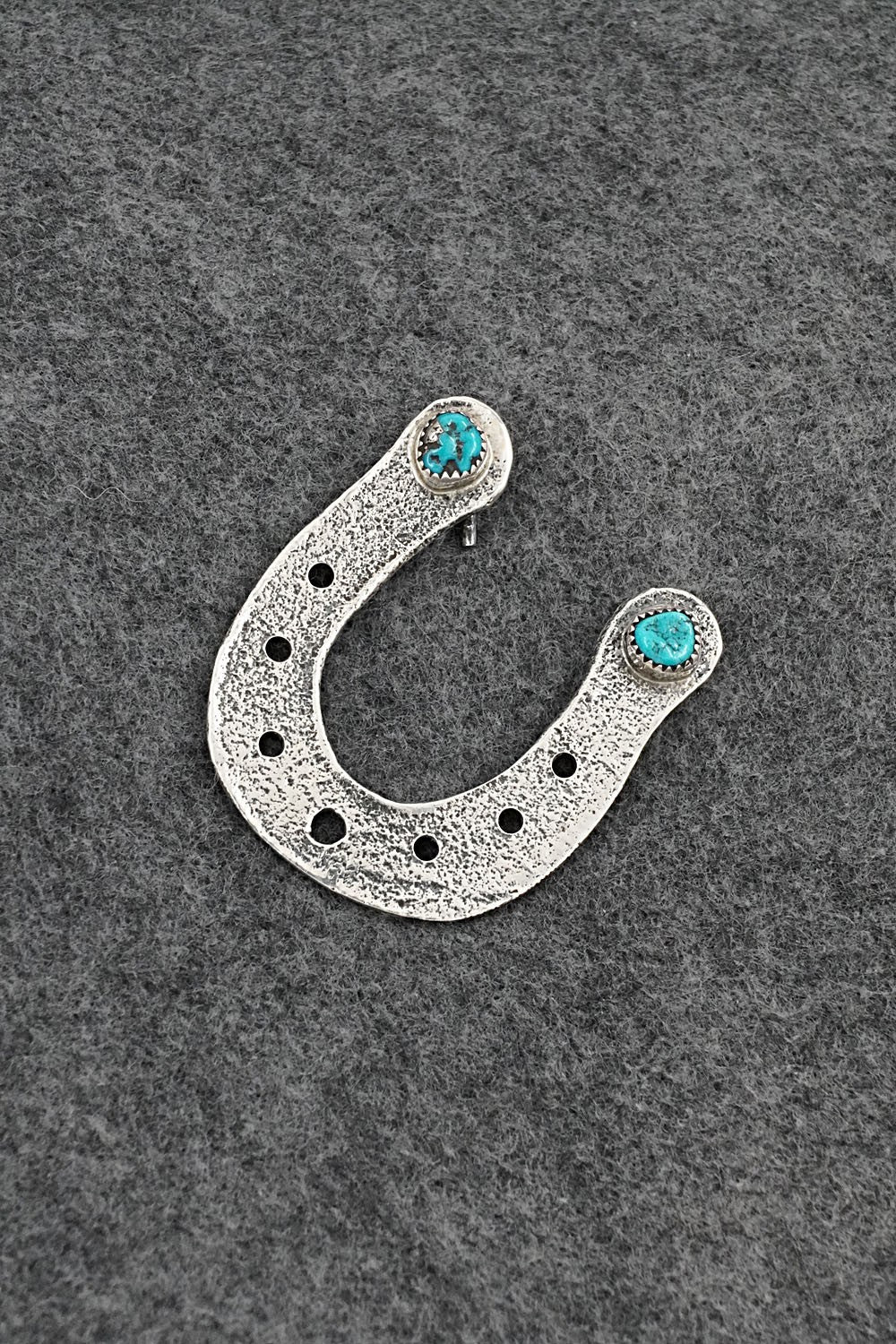 Turquoise & Sterling Silver Pendant - Darius Arviso