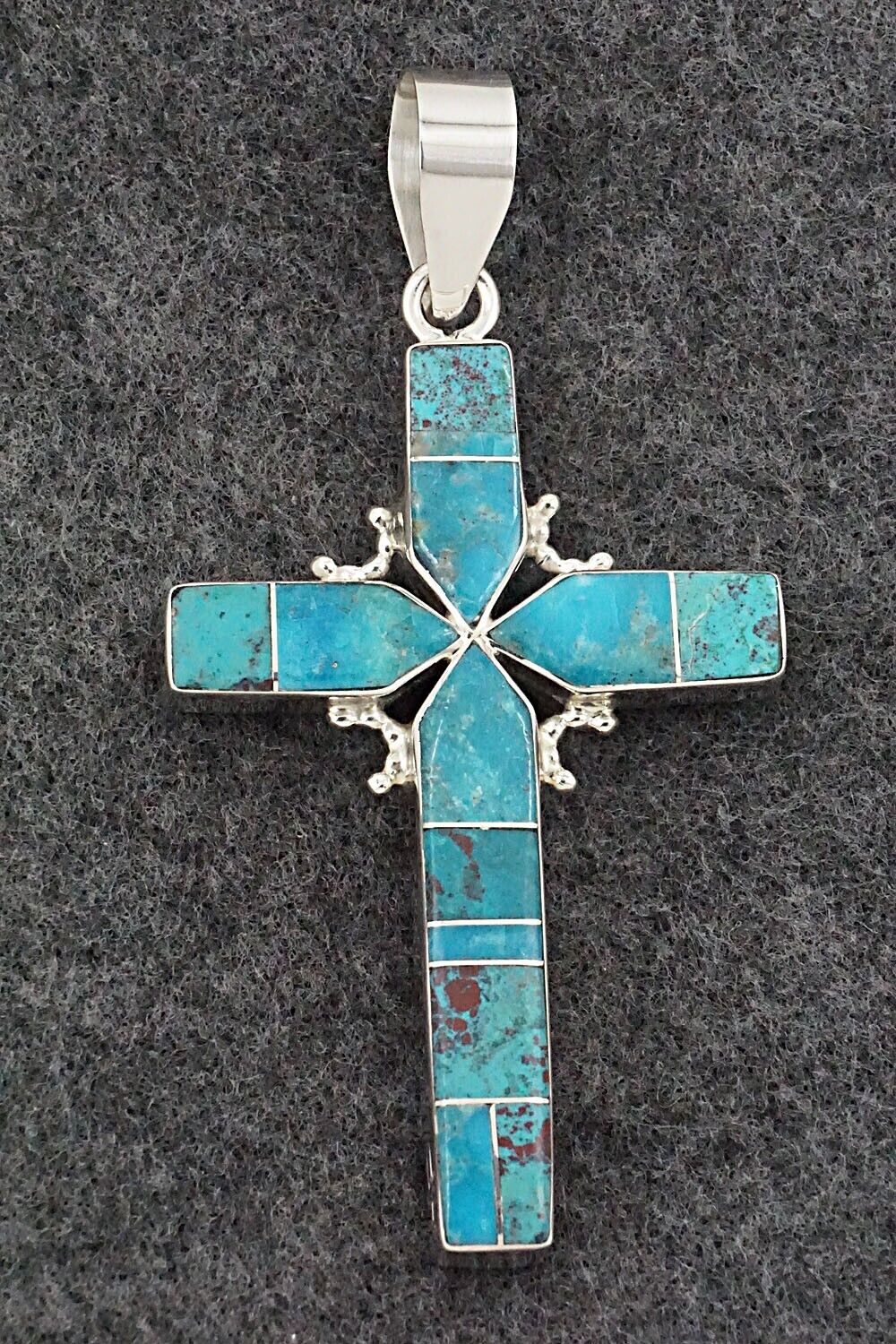 Multi-Stone & Sterling Silver Double-Sided Pendant - Annabelle Peterson