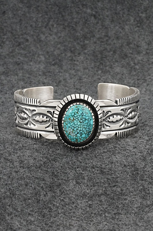 Turquoise & Sterling Silver Bracelet - Mark Yazzie