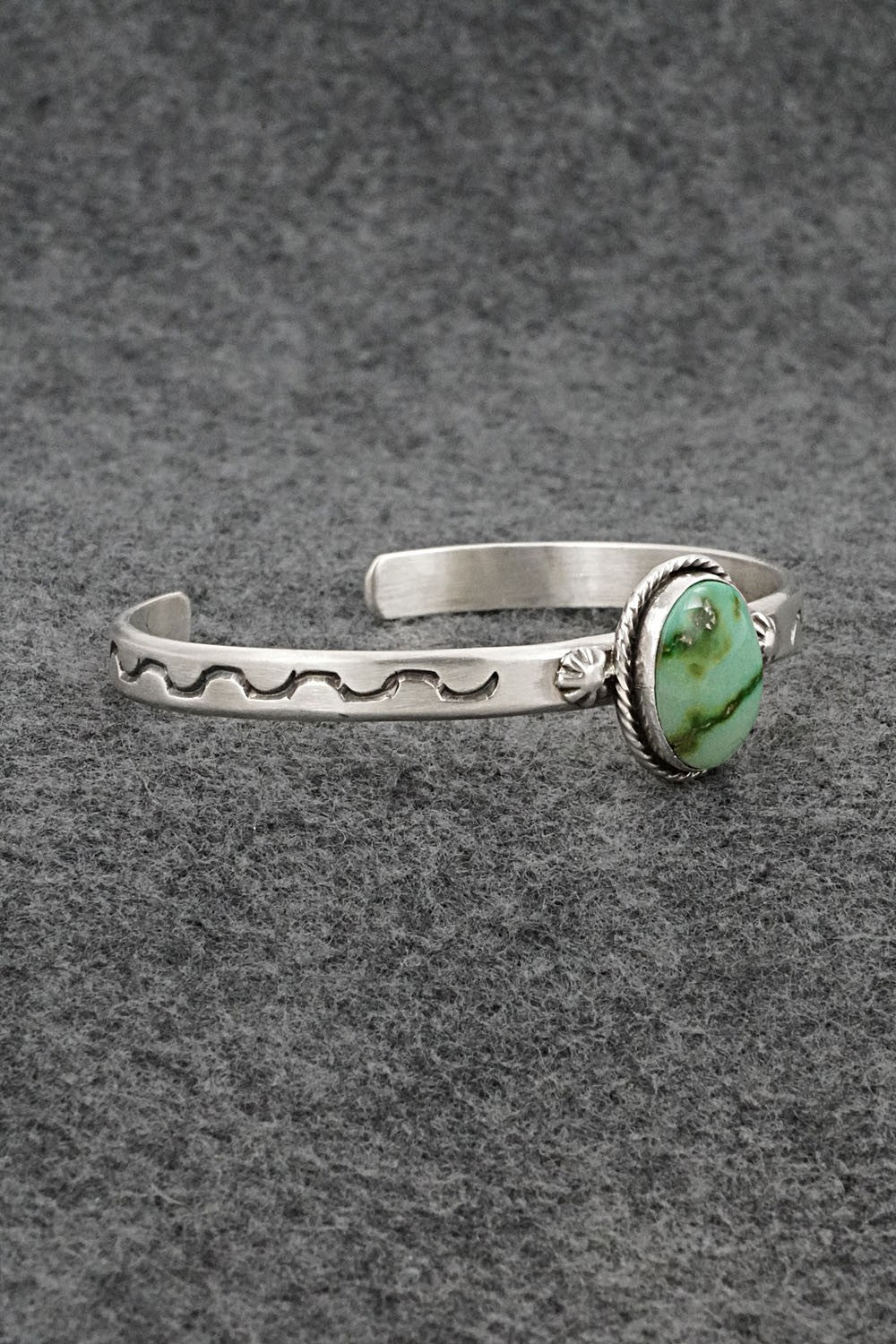 Turquoise & Sterling Silver Bracelet - Samuel Yellowhair