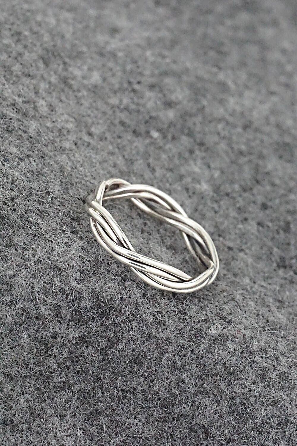 Sterling Silver Ring - Elaine Tahe - Size 8