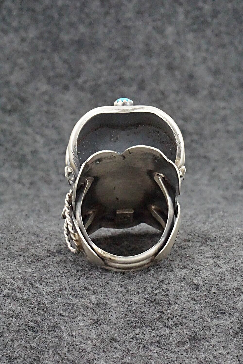 Turquoise & Sterling Silver Ring - Tim Yazzie - Size 9