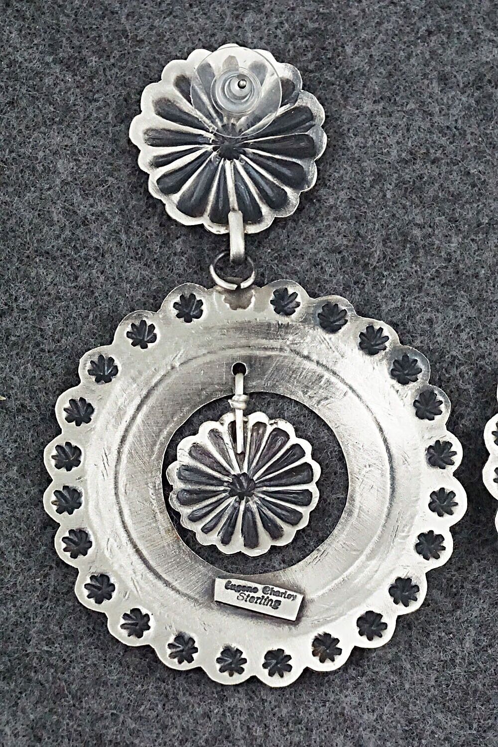 Sterling Silver Earrings - Eugene Charley