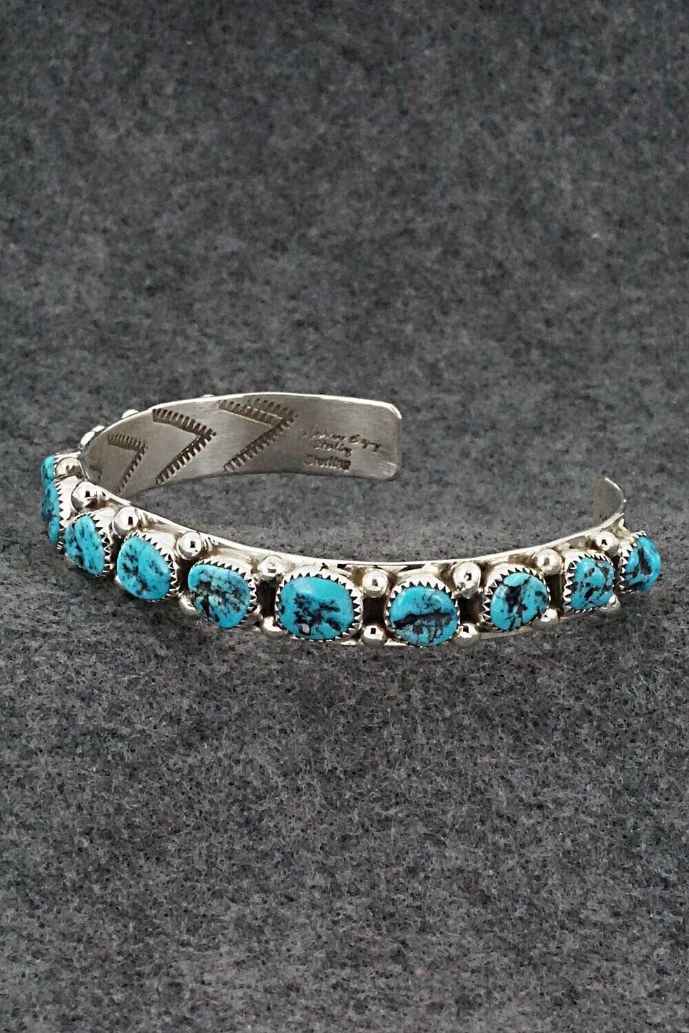 Turquoise & Sterling Silver Bracelet - Darlene Begay
