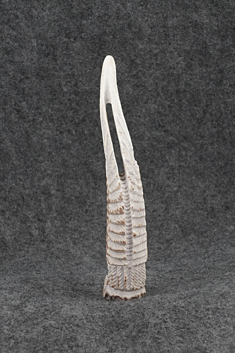 Eagle Zuni Fetish Carving - Garrick Weeka
