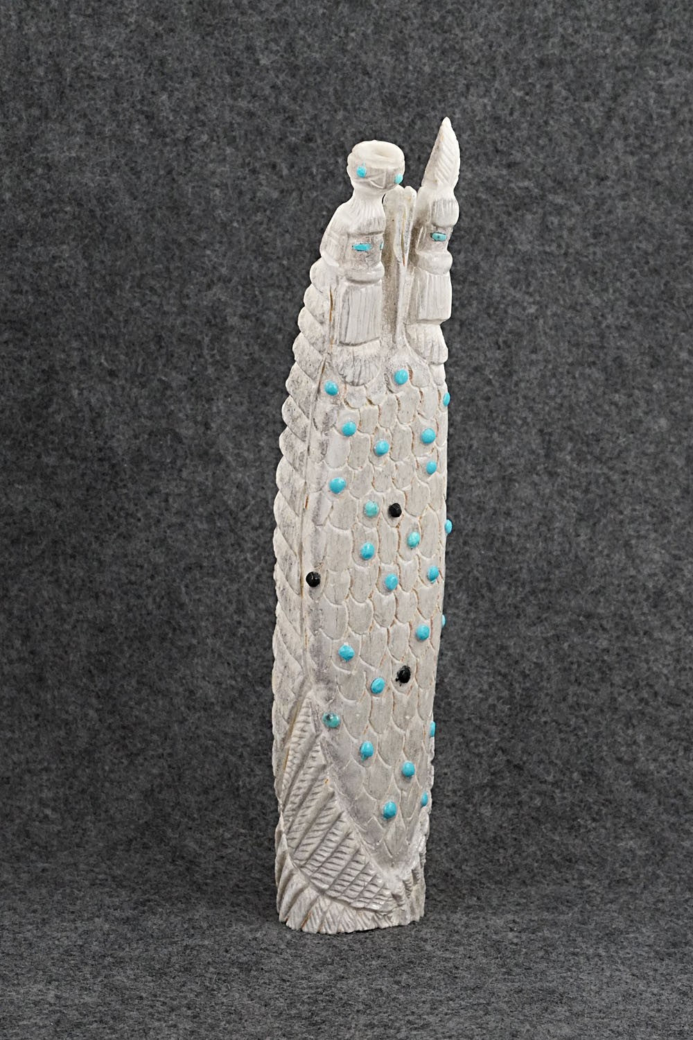 Corn Maiden Zuni Fetish Carving - Garrick Weeka