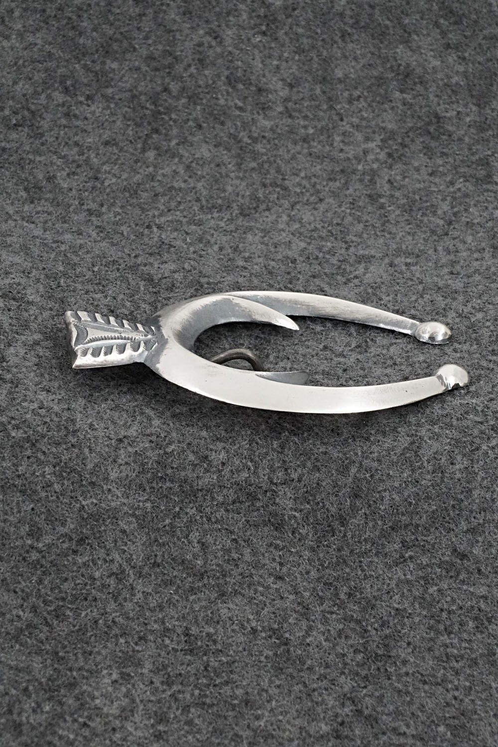 Sterling Silver Naja Pendant - Harrison Bitsue