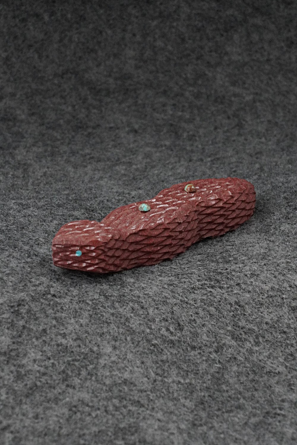 Snake Zuni Fetish Carving - Jesus Espino