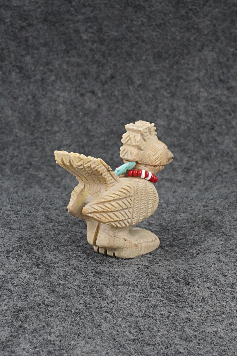 Roadrunner Zuni Fetish Carving - Douglas Martza