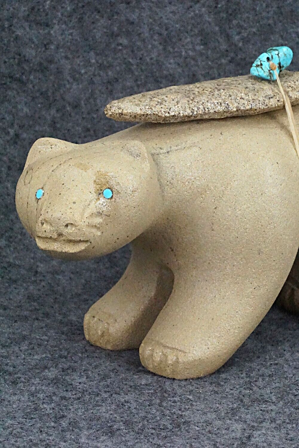 Mountain Lion Zuni Fetish Carving - Darrell Westika