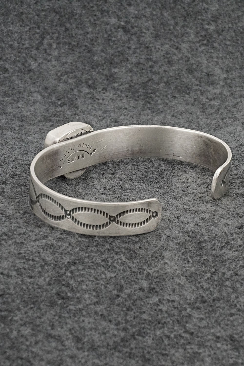Turquoise & Sterling Silver Bracelet - Danny Henio