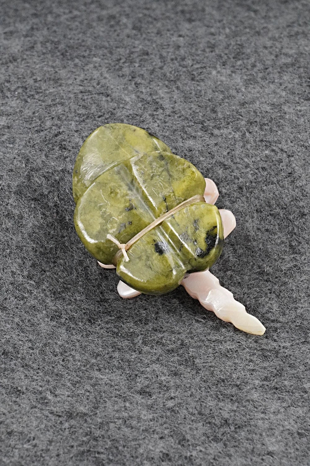 Frog Zuni Fetish Carving - Daisy Rose Leonard