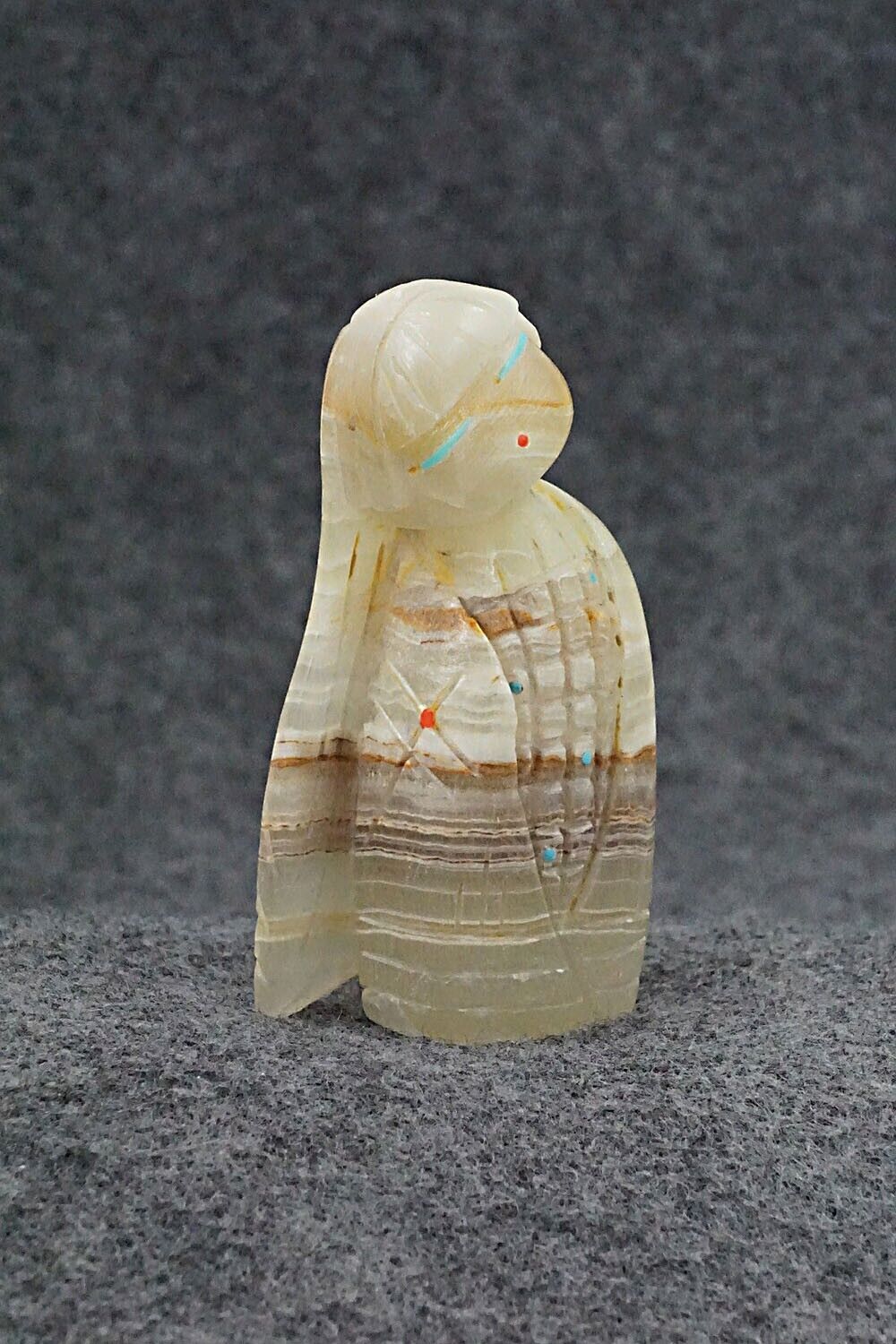Corn Maiden Zuni Fetish Carving - Douglas Martza