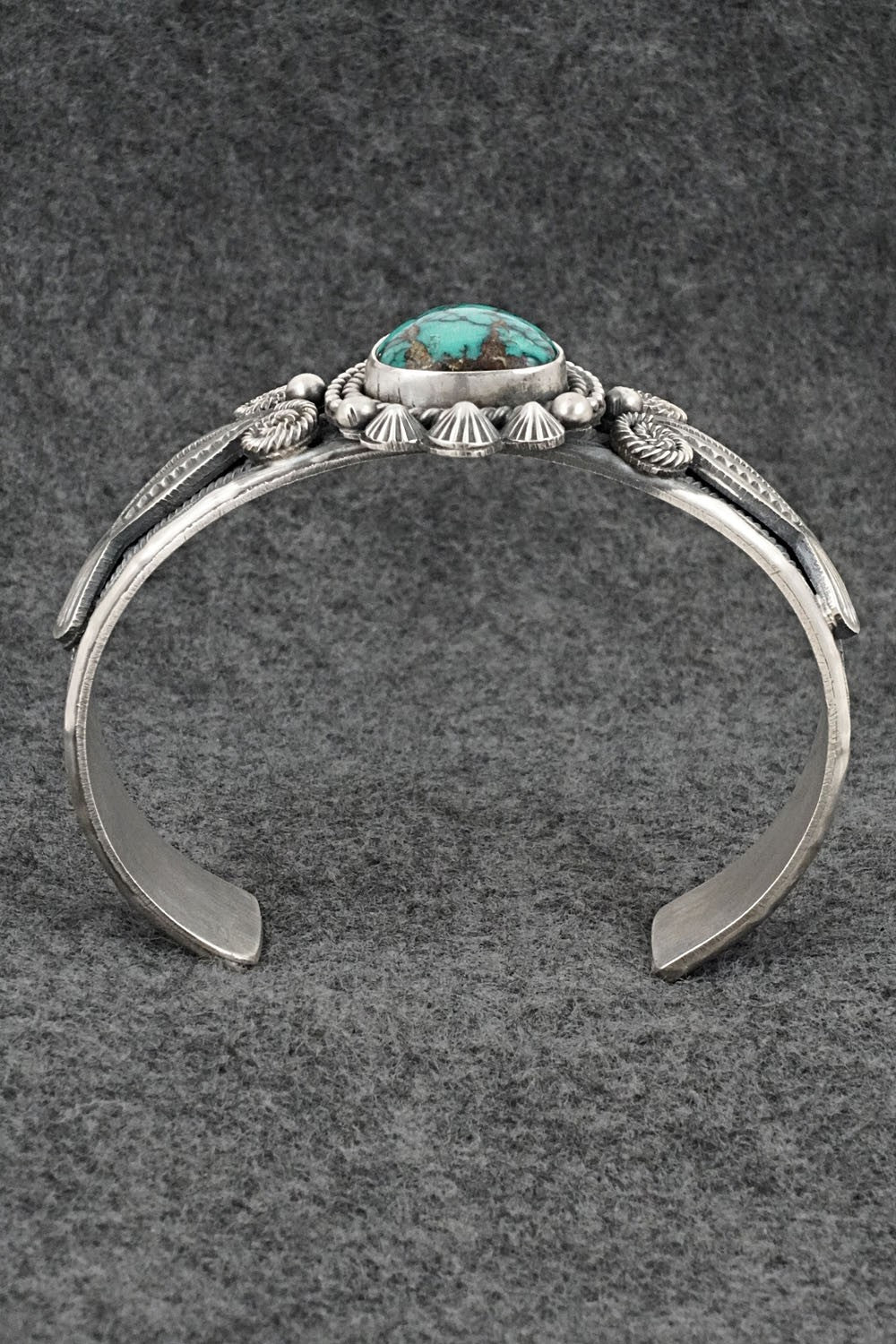Turquoise & Sterling Silver Bracelet - Michael Calladitto