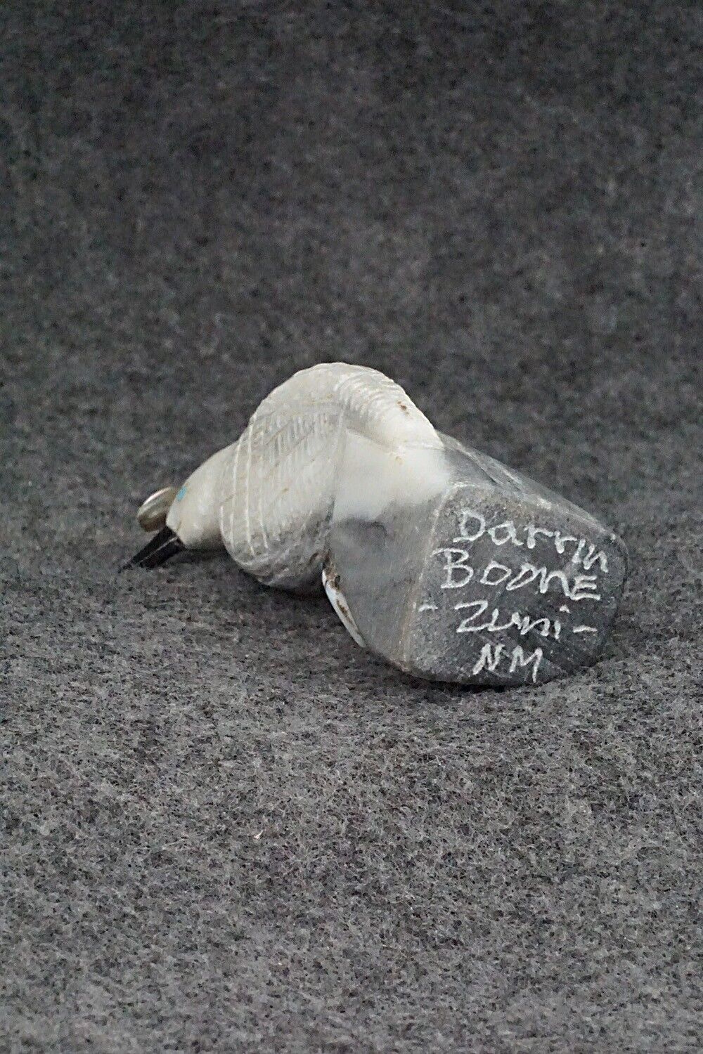 Quail Zuni Fetish Carving - Darrin Boone