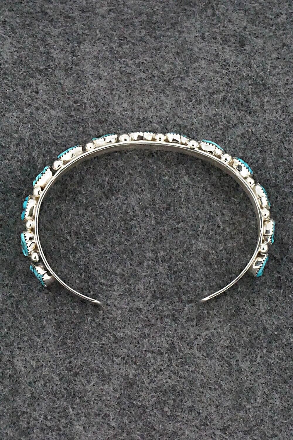 Turquoise & Sterling Silver Bracelet - Darlene Begay