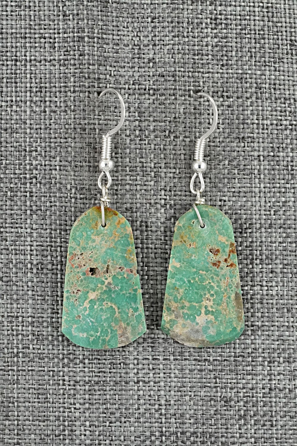 Turquoise & Sterling Silver Earrings - Tammy Nolcot