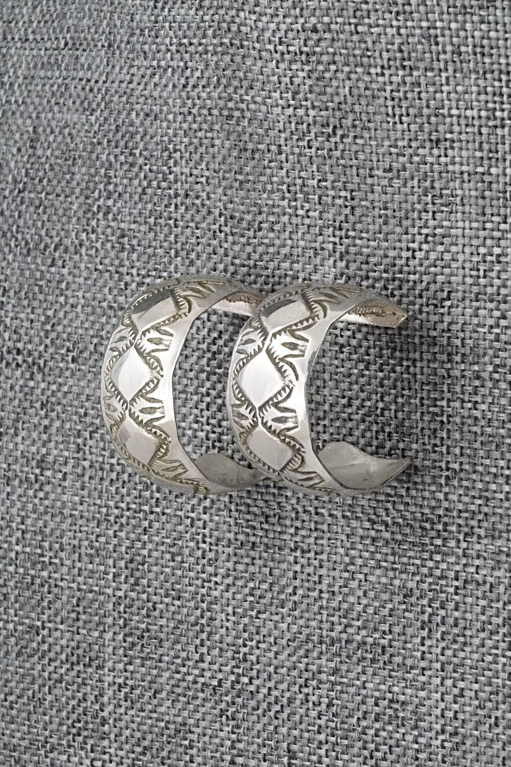 Sterling Silver Hoop Earrings - Nova Ashley