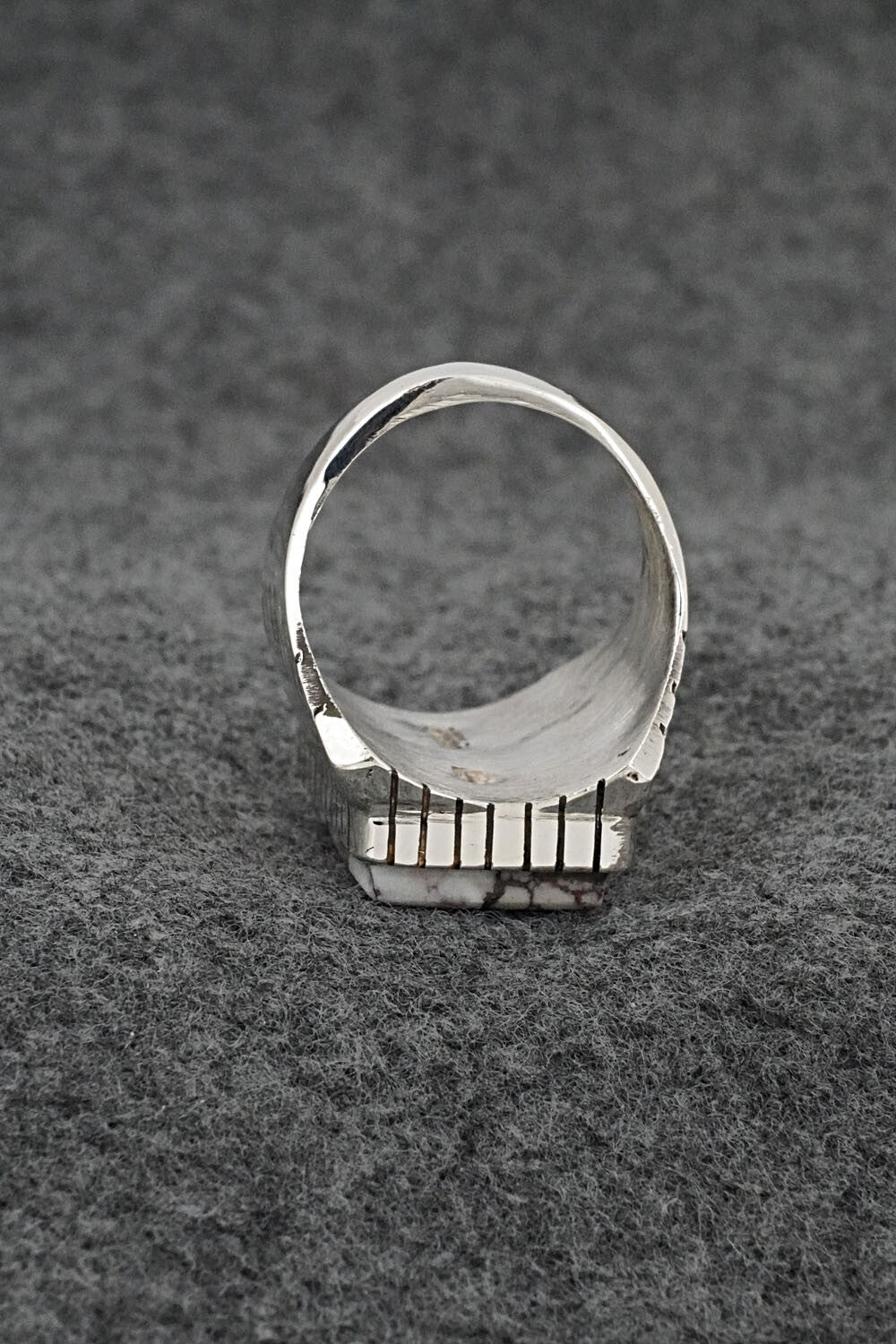 Wild Horse & Sterling Silver Ring - Trevor Jack - Size 10