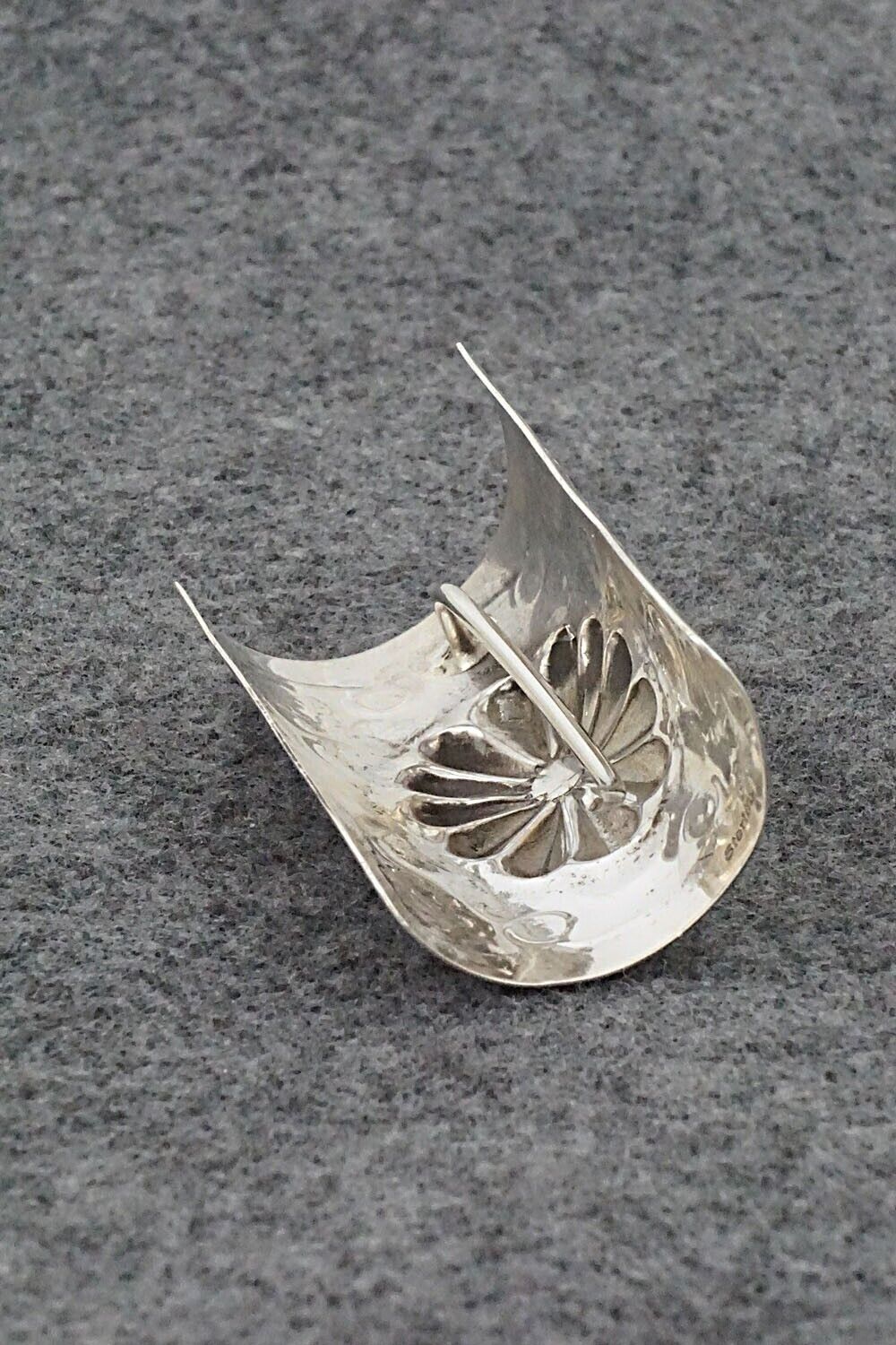 Turquoise & Sterling Silver Hair Pin - Arlene Soce