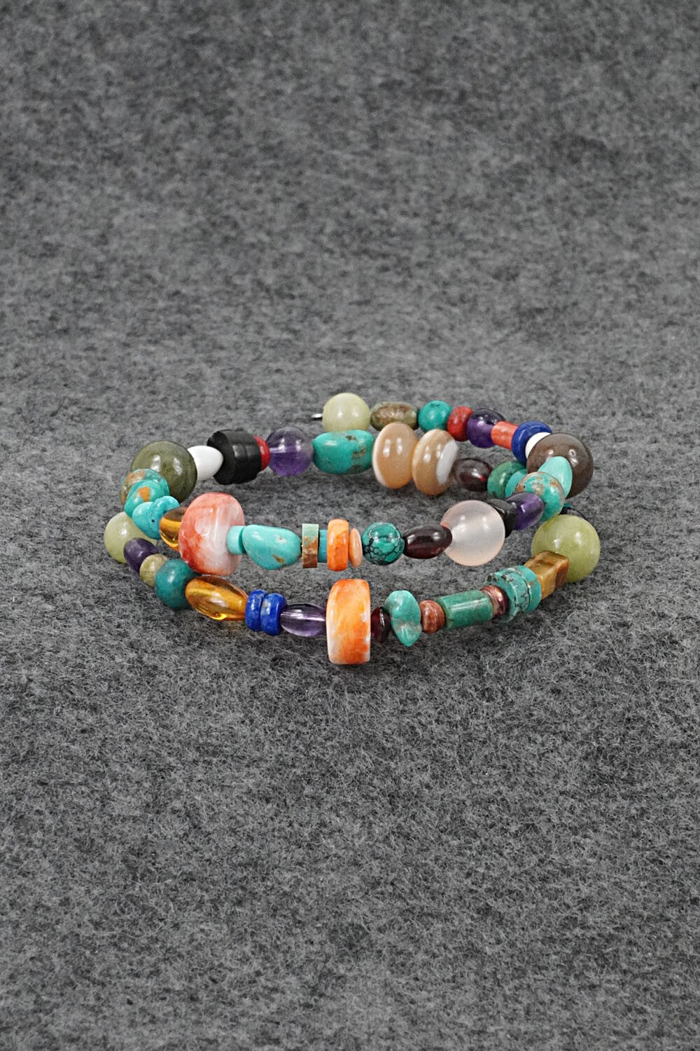 Multi-Stone Beaded Bracelet - Helen Tsosie