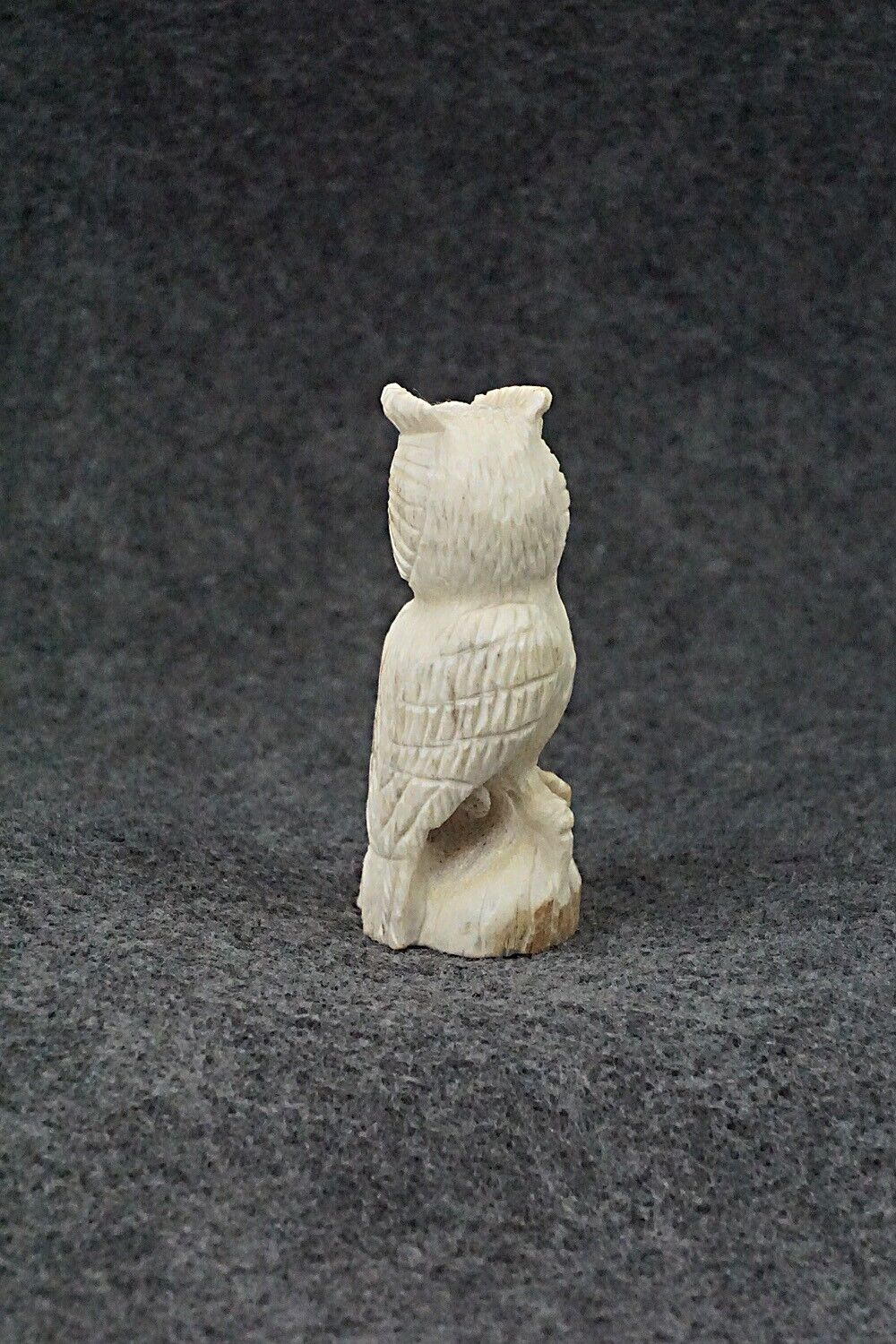 Owl Zuni Fetish Carving - Chris Peina