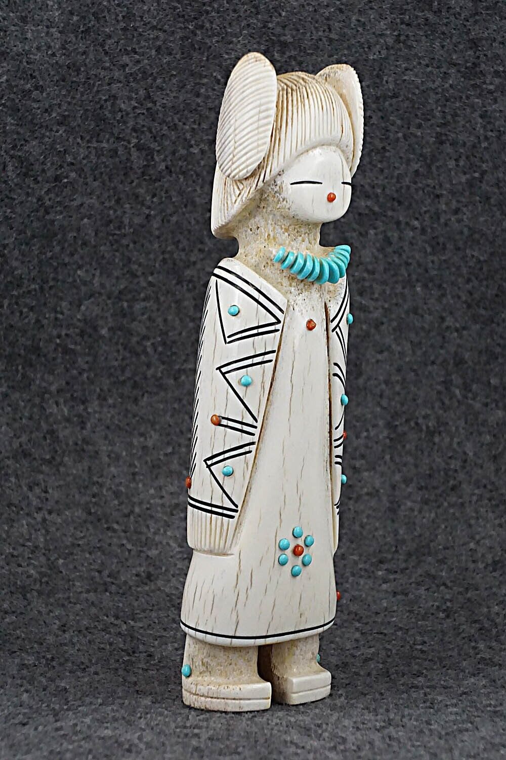 Corn Maiden Zuni Fetish Carving - Claudia Peina