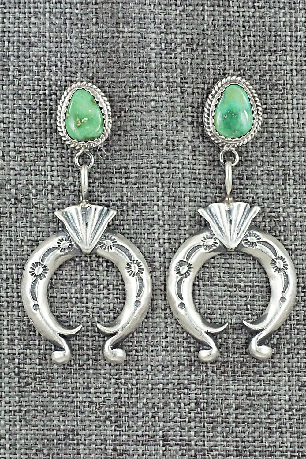 Turquoise & Sterling Silver Earrings - Paige Gordon