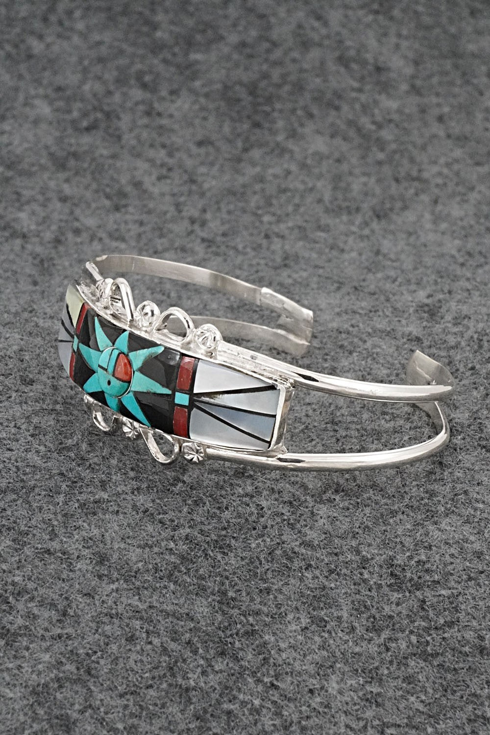 Multi-Stone & Sterling Silver Bracelet - Ola Eriacho