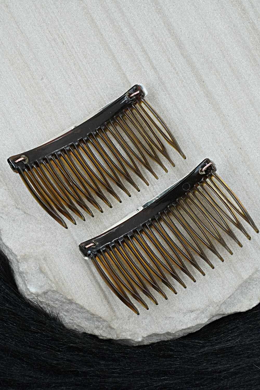 Sterling Silver Hair Combs - Bertha Begay