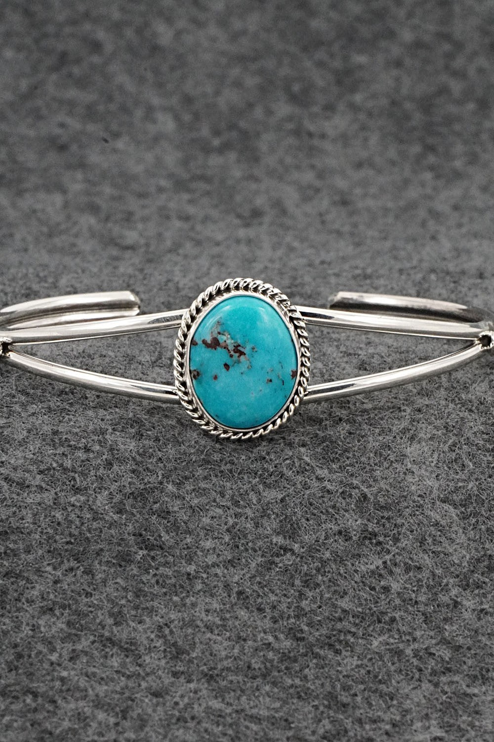Turquoise & Sterling Silver Bracelet - Rena Begay