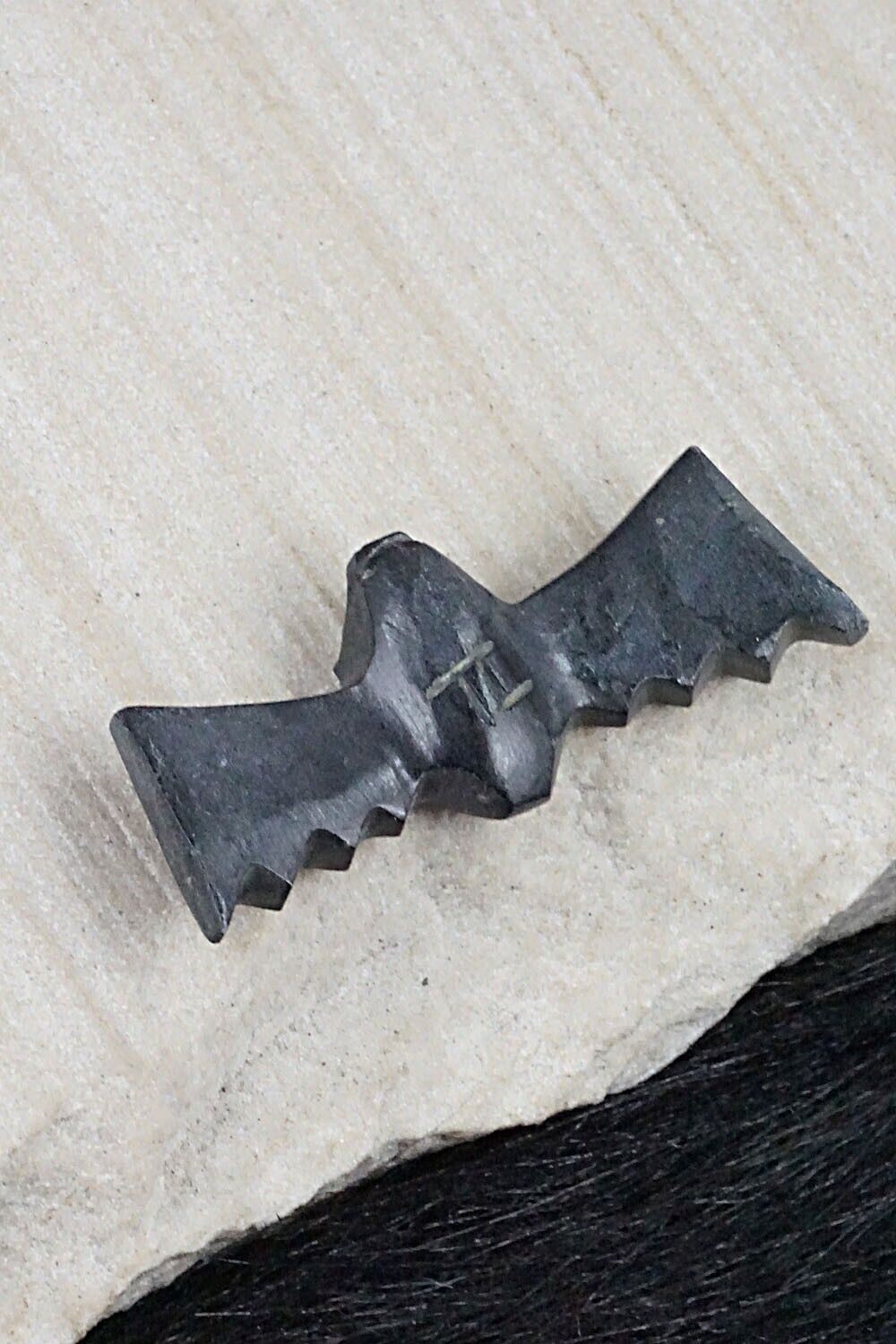 Bat Zuni Fetish Carving - Tim Lementino
