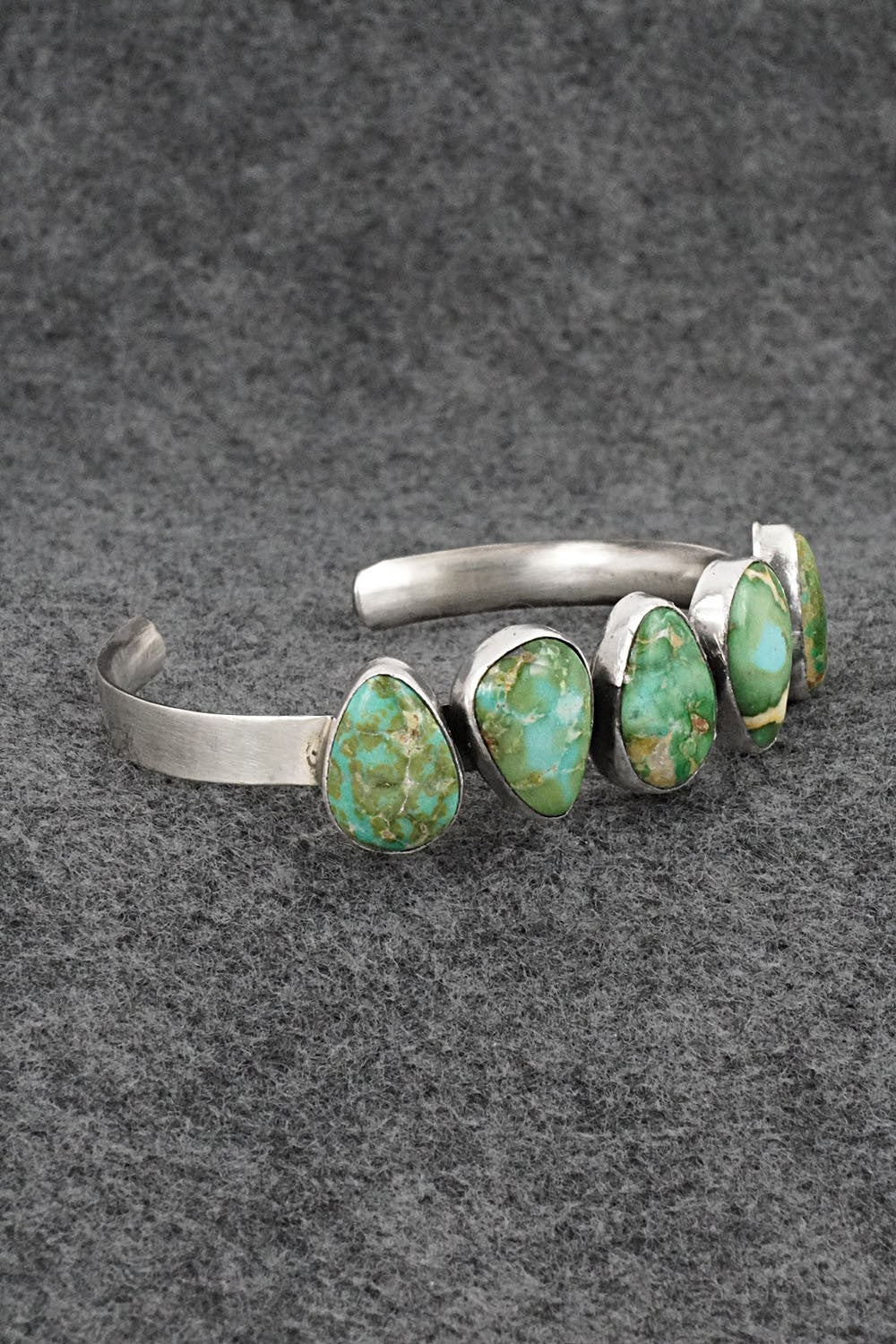 Turquoise & Sterling Silver Bracelet - Verley Betone