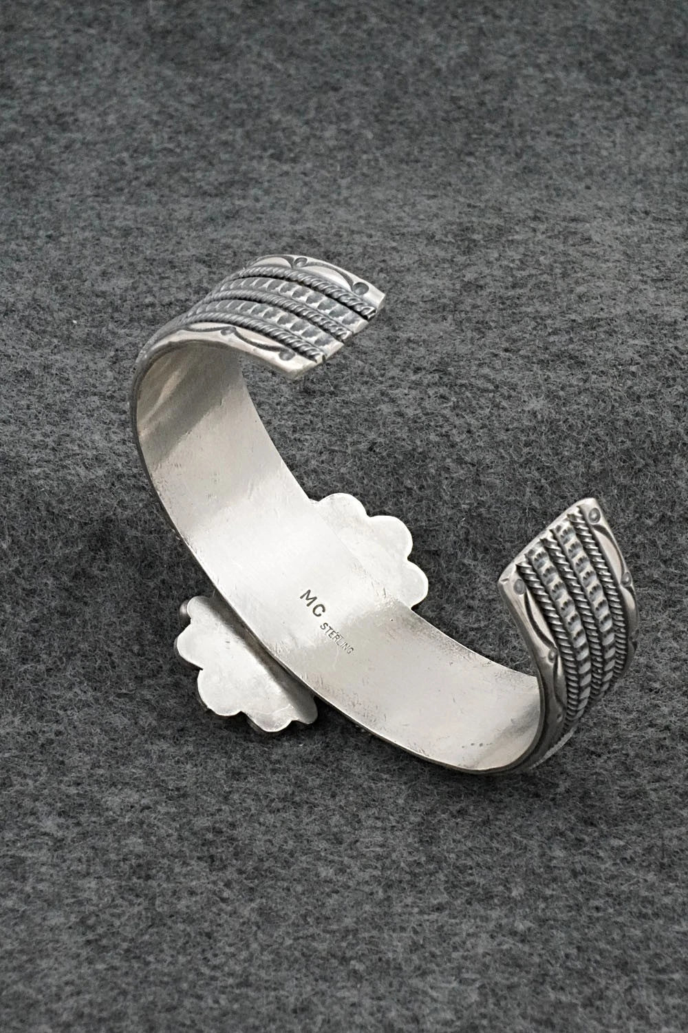 Turquoise & Sterling Silver Bracelet - Michael Calladitto