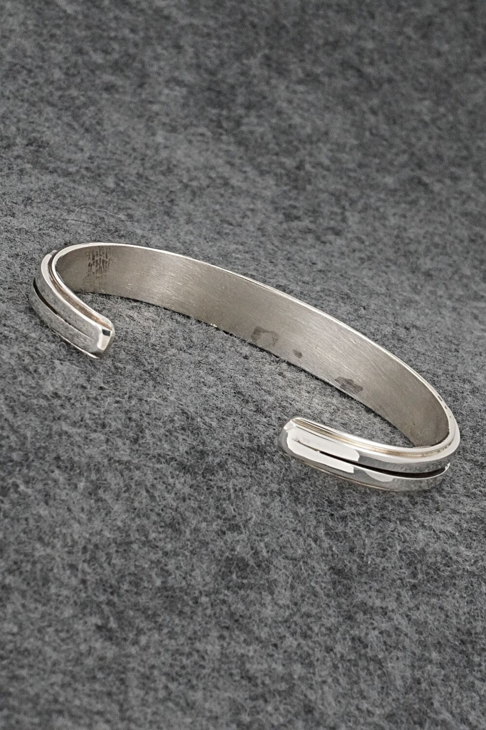 Onyx & Sterling Silver Bracelet - Wilbert Muskett Jr.
