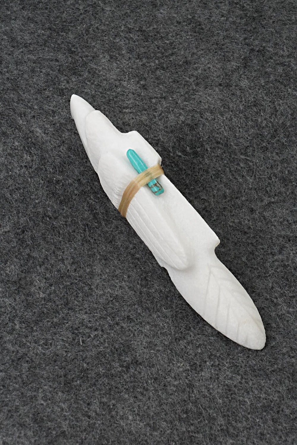 Eagle Zuni Fetish Carving - Herb Halate