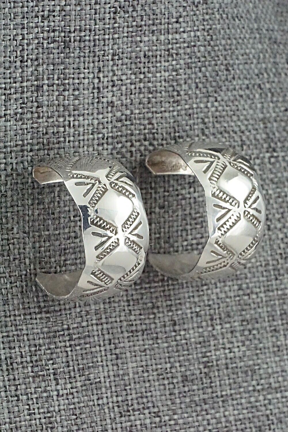 Sterling Silver Hoop Earrings - Nova Ashley